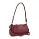 Женская кожаная сумка Borsa Leather K15001w-bordo