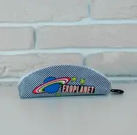 Пенал-косметичка Exoplanet 20х5 см (EPK_UNI007_WH_BL)