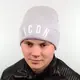 Шапка L18012 светло-серый