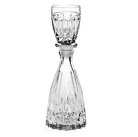 Штоф с с крышкой-рюмкой Bohemia Crystal 43500/36500/014 140 мл