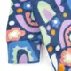 Комбинезон на молнии флис Flower lilac