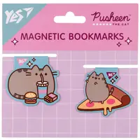 Закладка для книги магнитная YES Pusheen food 708104 2 шт