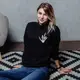 Свитшот "Skeleton f*ck you" унисекс, Черный, XXL