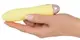 Желтый мини-вибратор Cuties Mini Vibrator с 7 различными вибрационными режимами