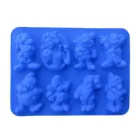 Силіконова форма Білосніжка та сім гномів SNS silicone НН-669 25х33,5 см