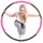 Массажный спортивный обруч Hula Hoop Professional Хула Хуп Хулахуп для похудения
