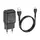 Адаптер сетевой HOCO Micro USB cable single port charger set C96A |1USB, 2.1A|