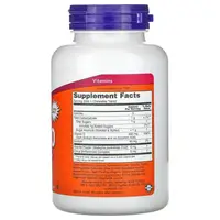 Вітаміни та мінерали NOW Vitamin C-500, 100 жувальних таблеток, вишня