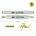 Маркер спиртовой Santi Brush SA-48 390960 желто-зеленый