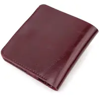 Жіноче глянсове шкіряне портмоне Shvigel 16609 Вишневий
