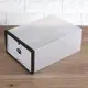 Пластиковый складной контейнер для обуви, черный