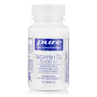 Витамины и минералы Pure Encapsulations Vitamin D3 5000 МЕ, 60 капсул