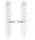 Наручники Leather Rastraints Hand Cuffs, White