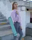 Коврик для йоги и фитнеса PowerPlay 4010, 173x61x0.6, Green