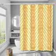 Шторка для ванны из полиэстера водонепроницаемая Bathlux 180x180 см с кольцами, занавеска для ванной комнаты