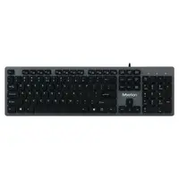 Клавиатура Meetion USB Standard Chocolate Ultrathin Keyboard K841 |Ukr/ru/EN раскладки|