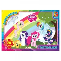 Пазлы G-Toys My little PONY MLP035 70 деталей