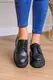 Броги женские Fashion Wind 3241 40 размер 25,5 см Черный