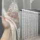Тюль жаккард. Цвет молочный. Код 1846т