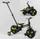 Велосипед-трансформер детский 10" Best Trike родительская ручка, съемные педали. Black (105224)
