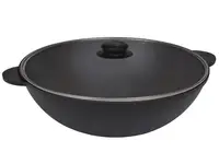 Сковорода WOK чугунная 4.7 л Brizoll W30-1