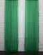 Комплект декоративных штор из шифона, цвет зелёный. 006дк