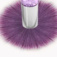 Щітка манікюрна Lidan FCS-X123 Purple Star Diamond для видалення пилу з нігтів