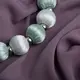 Ткань костюмная креп Kristal сіро лілова