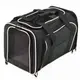 Сумка переноска для кошек и собак XL 76x46x28 см CosmoPet CP-05 Black/White