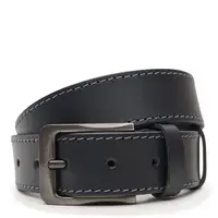 Мужской кожаный ремень Borsa Leather V1115FX39-navy