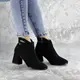Ботильоны женские Fashion Jet 2297 40 размер 25,5 см Черный