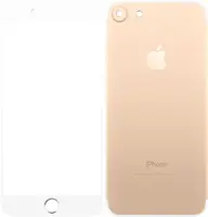 Защитное стекло TOTO Metal Tempered Glass 0.2 mm front and back iPhone 7 Gold