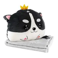 Мягкая игрушка Wenyi Кошечка, размер одеяла 104 х 175см, высота игрушки 32см. Multicolor (126482)