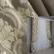 Комбинированные (2шт. 1,3х2,7м.) шторы из ткани лен. Цвет коричневый с бежевым. Код 014дк (277-1271ш) 11-0143