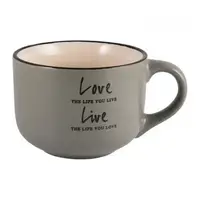 Чашка Milika Love and Live Olive M0420-L349GR 560 мл оливковая