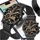 Смарт-часы Aries Watches KM68 Sport, водонепроницаемые, элегантные, 2 ремешка, Bluetooth, 100 спортивных