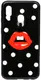 Чехол-накладка TOTO Cartoon Print Glass Case Samsung Galaxy A40 Red Lips