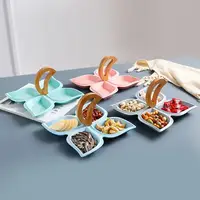 Менажница Stenson Leaf YG-01108 22х22х14 см