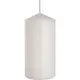 Свічка столова циліндр Bispol AURA Candles sw60/120-090 Білий