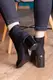 Ботильоны женские Fashion Tweeks 2413 40 размер 25,5 см Черный