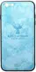 Чехол-накладка TOTO Deer Shell With Leather Effect Case Apple iPhone 6/6s Blue