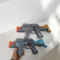 Автомат музыкальный "Sharp shooter", звук, свет (бирюзовый)