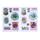 Набор наклеек 2D YES Minecraft Spring Cute 708533 8 наклеек