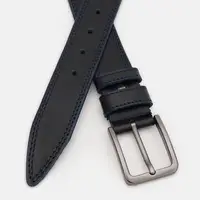 Шкіра Borsa 115v1fx97-чорна шкіряна ременя