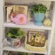Кукольный дом DIY Cute Room 6005 Уголок мастерицы деревянный конструктор в рамке для девочек