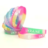 Браслет силиконовый Ukraine светонакопительный (уп. 10 шт)