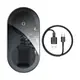 Беспроводное зарядное устройство Baseus Simple 2in1 Pro Edition, Transparent (WXJK-CA02)