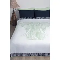 Плед Lotus Zeus - Elephant ментоловий 140*200