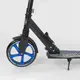 Самокат детский "Best Scooter", с PU колесами, зажимом руля и 1 амортизатором. Black and Blue (88915)
