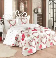 Комплект постільної білизни 160х220 см Ранфорс Huima Червоний Arya AR-TR1003835-red
